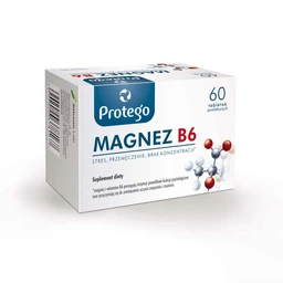 Protego Magnez B6 50 mg+1,4 mg tabletki powlekane 