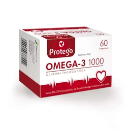 Protego OMEGA-3 1000 1000 mg+5 mg kapsułki 