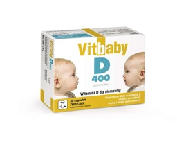 VitBaby D 400 10 µg kapsułki twist-off 