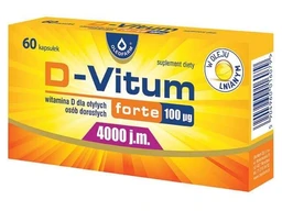 D-Vitum Forte 4000 j.m. kapsułki 