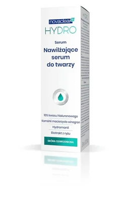 Novaclear Hydro, nawilżające serum do twarzy 