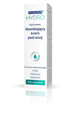 Novaclear Hydro, nawilżający krem pod oczy 