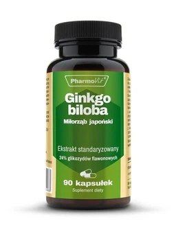 Ginkgo biloba 100 mg kapsułki 