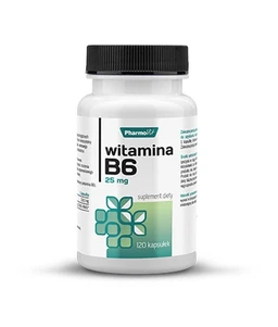 Witamina B6 25 mg kapsułki 