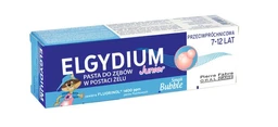 Elgydium Junior, pasta do zębów w postaci żelu, smak Bubble 