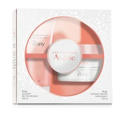 Avene Body zestaw świąteczny: balsam nawilżający + żel pod prysznic 