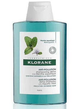 Klorane Szampon detoksykacyjny dla włosów normalnych z Organiczną Miętą 