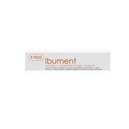 Ibument (50 mg + 30 mg)/g żel 