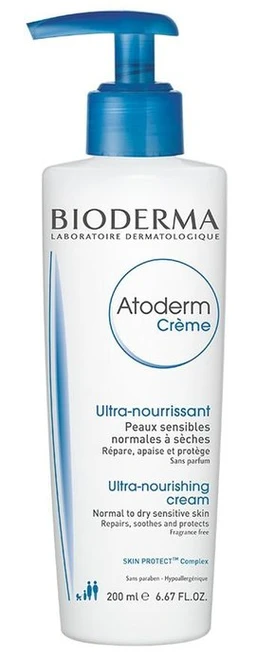 Bioderma Atoderm, krem wzmacniająco-nawilżający 