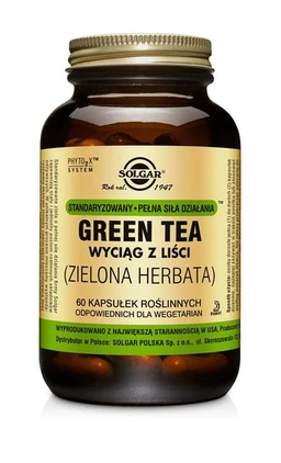 Solgar Green Tea kapsułki 