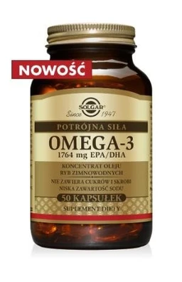 Solgar Omega-3 1764 mg EPA/DHA 950 mg kapsułki 