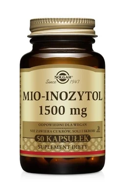 Solgar Mio-Inozytol 1500 mg kapsułki 