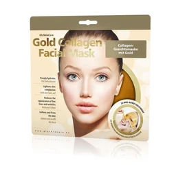 Equalan GlySkinCare Gold Collagen, maska kolagenowa ze złotem 