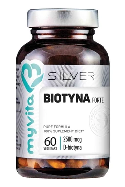 Myvita silver, biotyna forte, suplement diety, 2,5 mg 