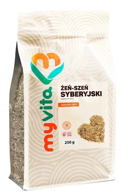 MyVita, Żeń-szeń syberyjski, suplement diety, korzeń cięty 