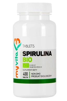 MyVita Spirulina Bio 250 mg tabletki 