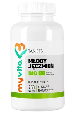 MyVita Młody jęczmień Bio 495 mg tabletki 