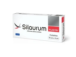 Silaurum plastry 10 x 3 cm 