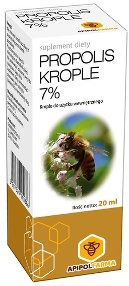 Propolis 7%, suplement diety 