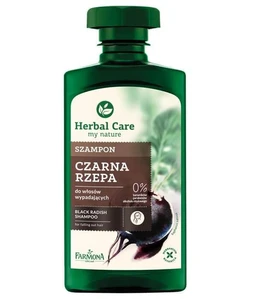 Herbal Care szampon do włosów wypadających Czarna rzepa 