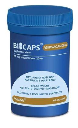 Bicaps Ashwagandha kapsułki 