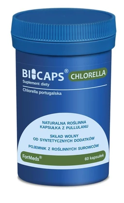 Bicaps Chlorella 530 mg kapsułki 