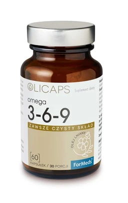 Olicaps Omega 3-6-9 500 mg kapsułki 