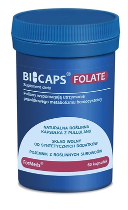 Bicaps Folate 500 µg kapsułki 