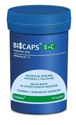 Bicaps E+C 134 mg+100 mg kapsułki 