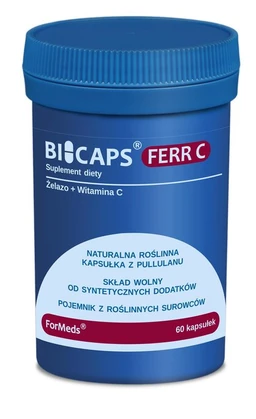 Bicaps Ferr C 200 mg+28 mg kapsułki 