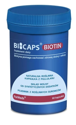 Bicaps Biotin 2,5 mg kapsułki 