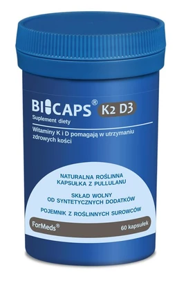 Bicaps K2 D3 100 µg+50 µg kapsułki 