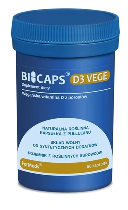 Bicaps D3 Vege 50 µg kapsułki 