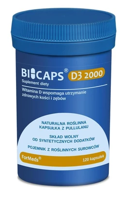 Bicaps D3 2000 50 µg kapsułki 