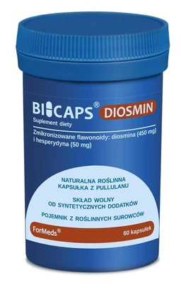 Bicaps Diosmin 450 mg+50 mg kapsułki 