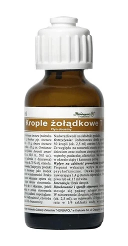 Krople żołądkowe T - płyn doustny 