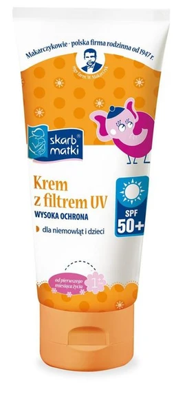 Skarb Matki, krem z filtrem na lato, SPF50+ 