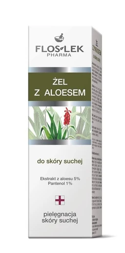 FlosLek Pharma, żel z aloesem do skóry suchej 