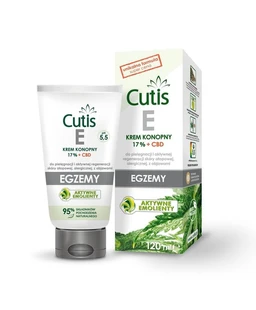 Cutis E - Egzema krem konopny 17% + CBD krem na dzień 