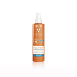 Vichy Capital Soleil, spray ochronny z kwasem hialuronowym, SPF50+ 