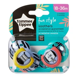 Tommee Tippee smoczek uspokajający fun style 18-36 m girl 