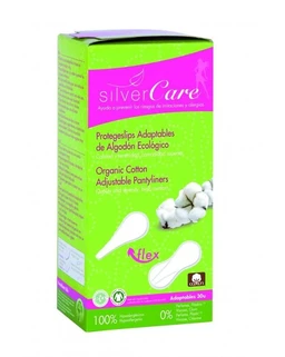 Masmi Silver Care, elastyczne wkładki higieniczne 100% bawełny organicznej 