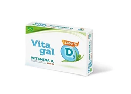 Vitagal Witamina D3 25 µg kapsułki elastyczne 