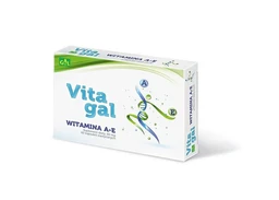 Vitagal Witamina A+E 800 µg+12 mg kapsułki elastyczne 