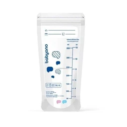 BabyOno, woreczki do przechowywania i mrożenia pokarmu ze wskaźnikiem temperatury, 350 ml 