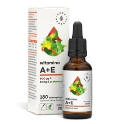 Aura Herbals Witamina A+E 800 µg+12 mg/porcję krople 