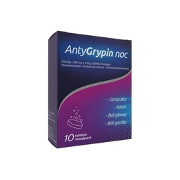 AntyGrypin COMPLEX 500 mg + 200 mg + 4 mg tabletki musujące 