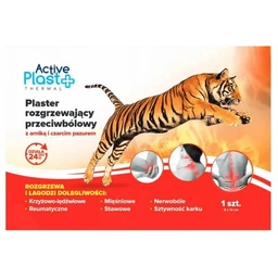 ActivePlast Thermal, plaster rozgrzewający z arniką i czarcim pazurem 