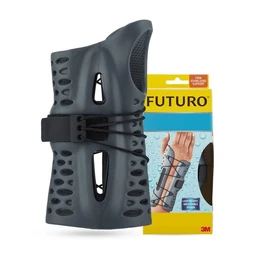 Futuro, wodoodporny stabilizator nadgarstka, lewa ręka, rozmiar L/XL, szary 