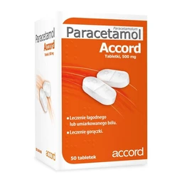 Paracetamol Accord 500 mg tabletki 